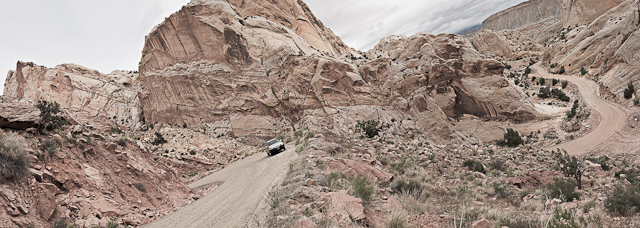 Waterpocket Fold, Uplifted - 2110517-004pano